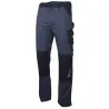 Pantalon Travail multipoches LMA gris et noir T38 à T60 Pantalon Travail multipoches LMA gris et noir T38 à T60