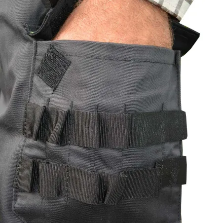 Pantalon Travail multipoches LMA gris et noir T38 à T60 Pantalon Travail multipoches LMA gris et noir T38 à T60