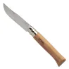 Couteau Opinel N°12 lame acier inox 12 cm manche hêtre bague de sécurité