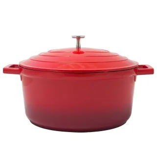 Cocotte ronde fonte alu 24cm 4,65L tous feux