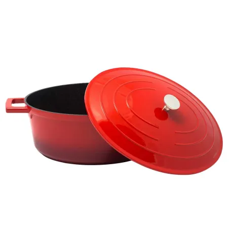 Cocotte ovale fonte alu 32x25cm 6,6L tous feux nuage Cocotte ovale fonte alu 32x25cm 6,6L tous feux nuage
