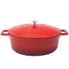 Cocotte ovale fonte alu 32x25cm 6,6L tous feux nuage Cocotte ovale fonte alu 32x25cm 6,6L tous feux nuage