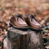 Chaussures Maquignon cuir marron semelle caoutchouc 40 à 46 Chaussures Maquignon cuir marron semelle caoutchouc 40 à 46