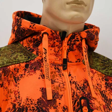Blouson Verney Carron zip Wolf vipercam 3 couches blaze M à 3XL