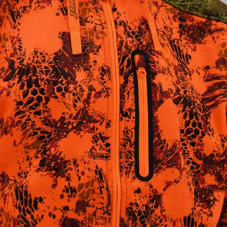 Blouson Verney Carron zip Wolf vipercam 3 couches blaze M à 3XL