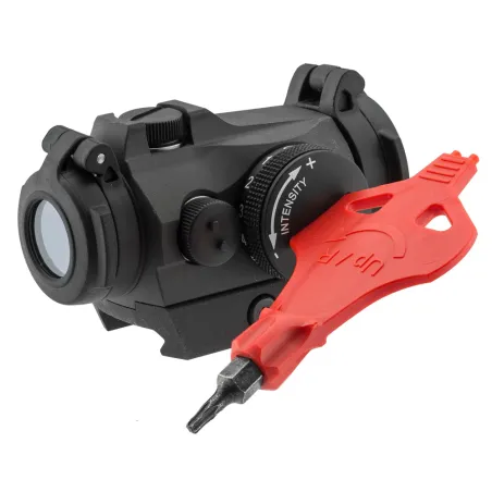 Viseur point rouge OP363 4 MOA 50 000h autonomie montage rail 21 mm