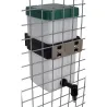 Lot de 6 Systèmes fixation rapide grillage abreuvoir à pipette Lot de 6 Systèmes fixation rapide grillage abreuvoir à pipette