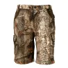 Bermuda Treeland léger polyester coton camo forest/marron 38 à 48