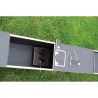 Piège boite à fauve bois 2 entrées ouverture 27 x 28 (h) cm