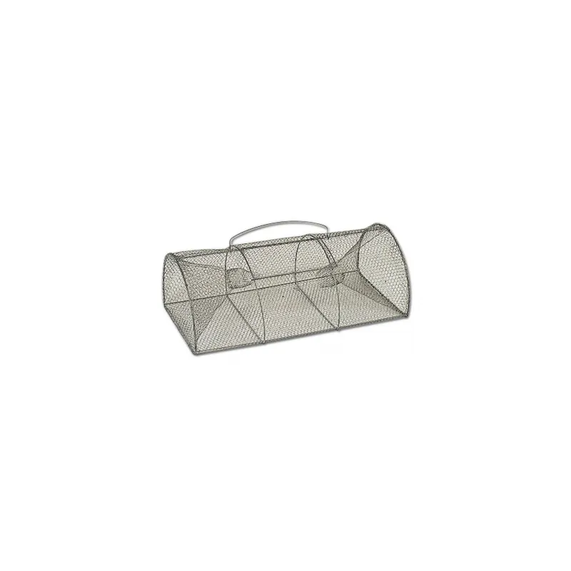 Nasse à grenouilles fond plat Maille 10 mm Longueur 76 cm Nasse à grenouilles fond plat Maille 10 mm Longueur 76 cm