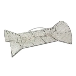 Nasse 2 entrées grand modèle 140 cm maille 25 mm