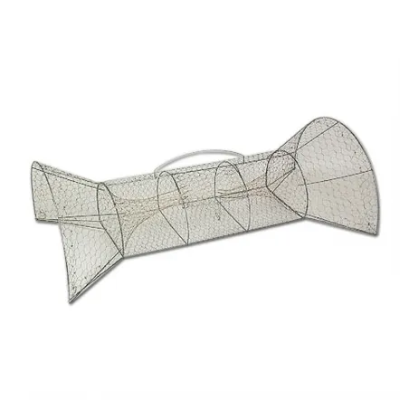 Nasse 2 entrées grand modèle 140 cm maille 25 mm