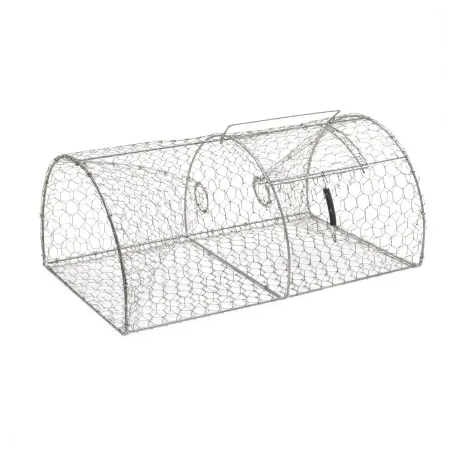 Nasse à écrevisses galvanisée maille 20 mm Longueur 50 cm