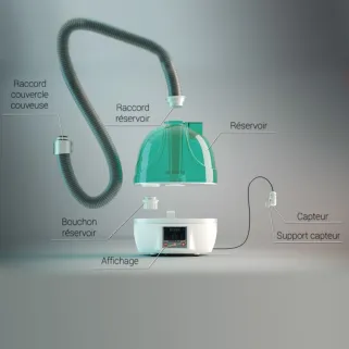 Humidificateur Nebula pour couveuse River Systems tout modèle