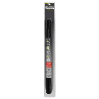Film solaire électrostatique noir 0,74x3m opacité 5%
