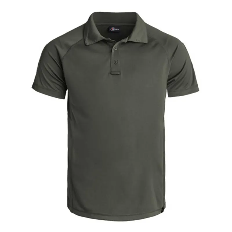 Polo A10 Instructor fit respirant polyester léger kaki M à 3XL Polo A10 Instructor fit respirant polyester léger kaki M à 3XL
