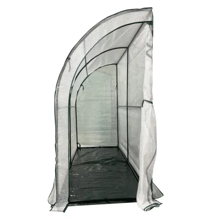 Demi-serre murale adossée pour jardin et balcon 80 x 200 x 160 cm Demi-serre murale adossée pour jardin et balcon 80 x 200 x 160 cm