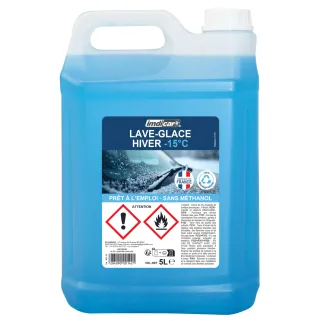 Lave glace spécial hiver -15°C parfum pêche dégraissant