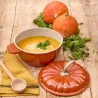 Cocotte citrouille fonte alu 4,6L 24cm 3-4 personnes Cocotte citrouille fonte alu 4,6L 24cm 3-4 personnes