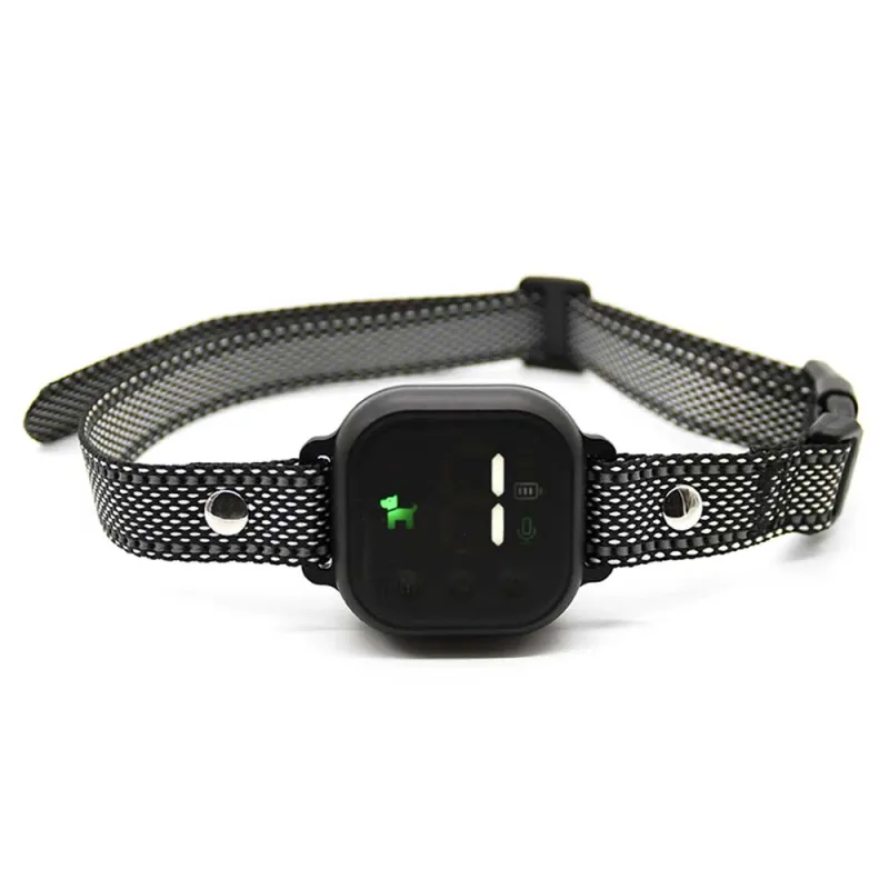 Collier anti-aboiements 8 niveaux rechargeable USB IP67 Collier anti-aboiements 8 niveaux rechargeable USB IP67