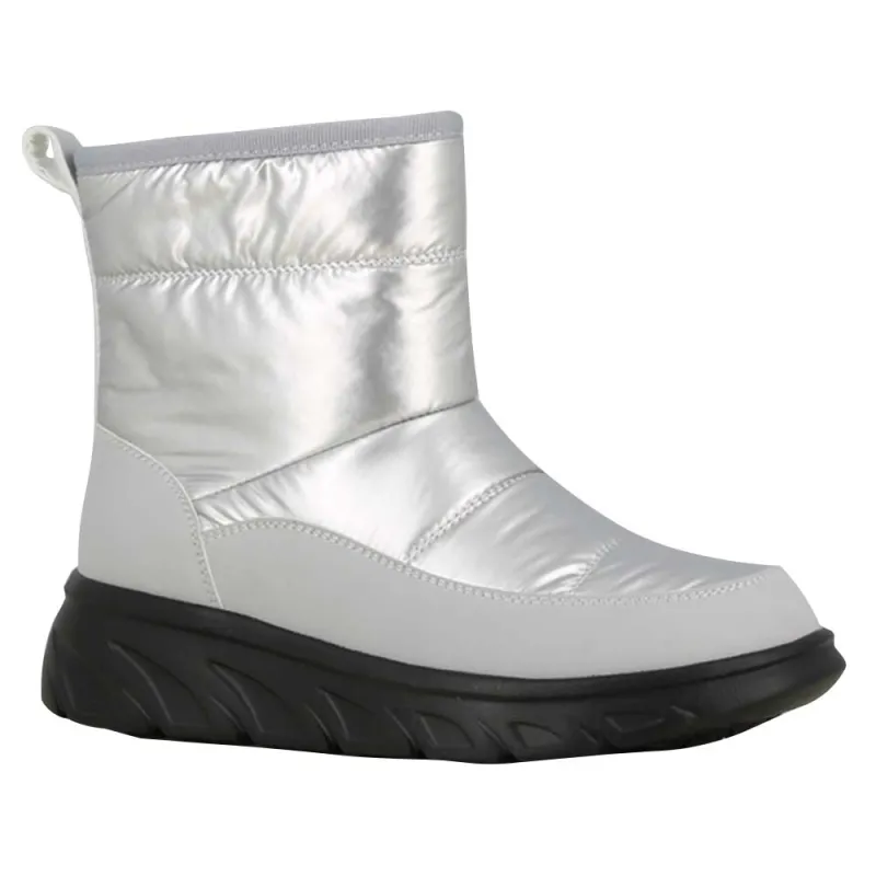 Bottines femme fourrées gris argent taille 36 à 41 Bottines femme fourrées gris argent taille 36 à 41