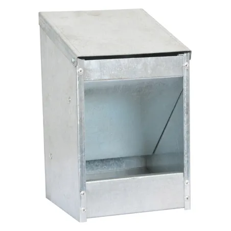 Mangeoire murale metal galvanisé lapin, rongeurs 2,5 Kg