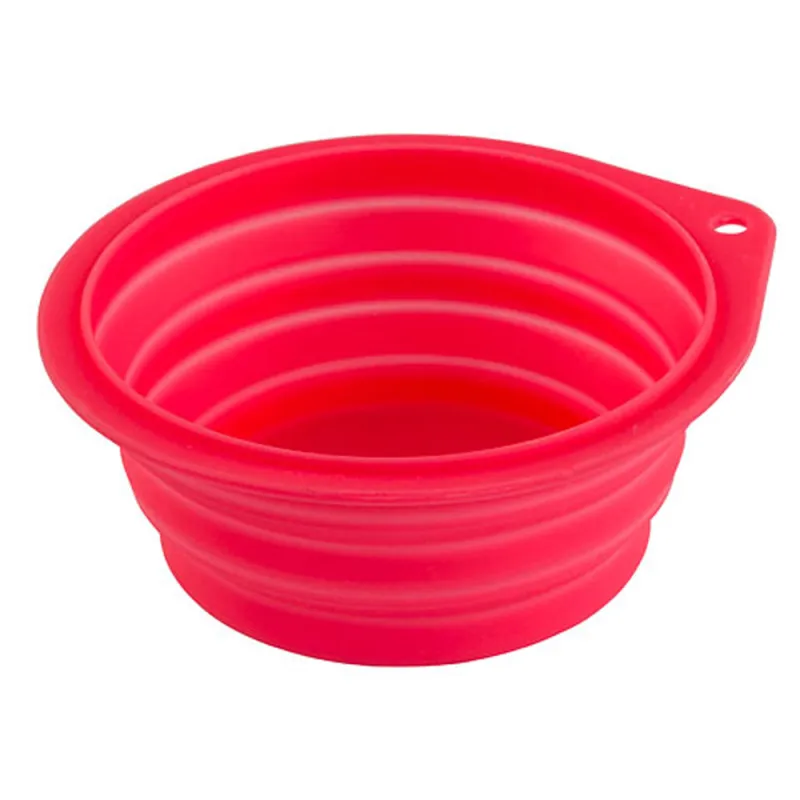 Gamelle de voyage silicone pliable 500 ml ou 1000 ml Gamelle de voyage silicone pliable 500 ml ou 1000 ml