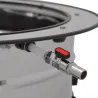 Plumeuse volaille Cylindra 144 doigts – Acier inoxydable – 0,75kW Plumeuse volaille Cylindra 144 doigts – Acier inoxydable – 0,75kW