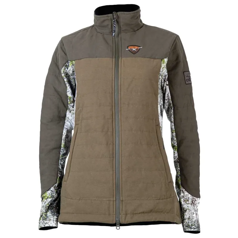 Veste Kate Femme Chasse Polyester Primaloft Gold Camo Ripper Veste Kate Femme Chasse Polyester Primaloft Gold Camo Ripper