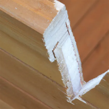 Niche isolée pour chien en bois – Extérieur été/hiver – 4 tailles