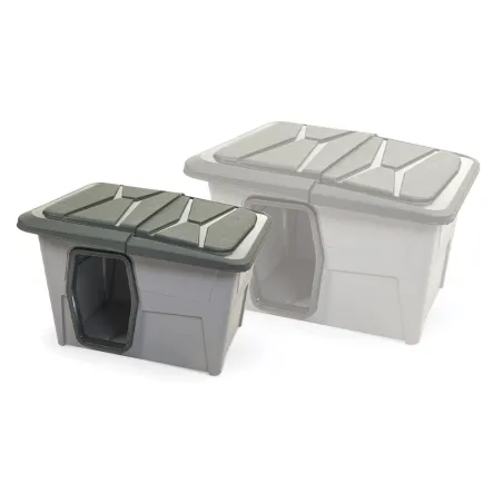 Niche chien en plastique compacte 93 x 73 x 60 cm
