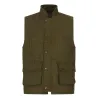 Gilet Walker and Hawkes Barington Shooting Vert Laine