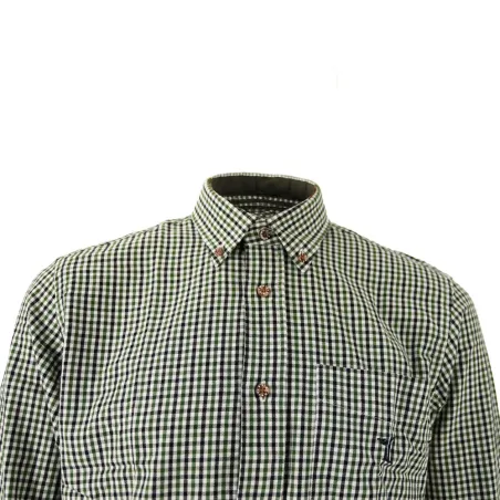 Chemise Percussion tradition 100% coton col boutonné Chemise Percussion tradition 100% coton col boutonné