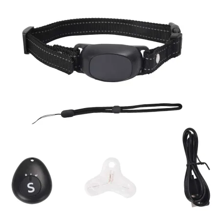 Collier anti-aboiements à puce électronique pour chien