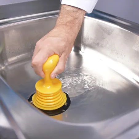 Mini ventouse canalisation débouchoir compact pour éviers lavabos