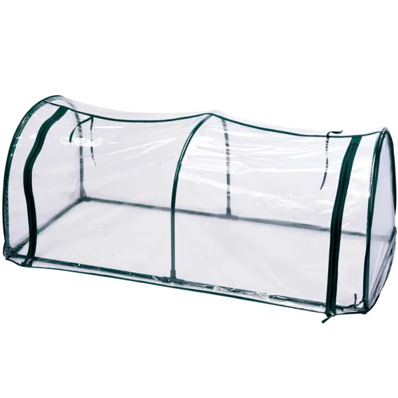 Serre tunnel 130x60x50cm - Protection cultures jardin Serre tunnel 130x60x50cm - Protection cultures jardin