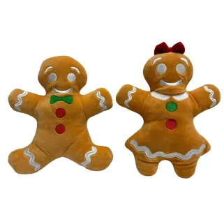 Jouets peluche Noël 21x16cm - Doudou festif décoratif