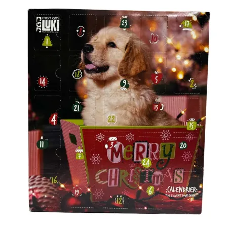 Calendrier de l'avent Noël pour animaux - 24 surprises