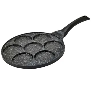 Poêle à blinis fonte aluminium - 26 x 1,5 cm