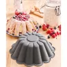 Moule à charlotte silicone 24x8cm - cuisson et démoulage facile