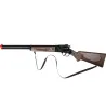 Fusil Cowboy Rifle Enfant Barillet 12 Coups Crosse Imitation Bois
