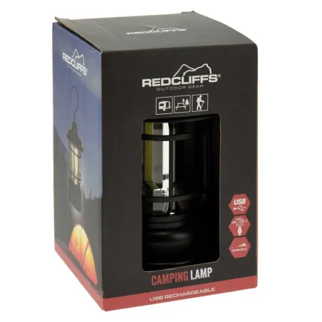 Lampe de camping LED USB rechargeable – Puissante et compacte