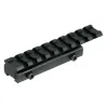 Rail adaptateur UTG 11 mm vers 21 mm Picatinny/Weaver Rail adaptateur UTG 11 mm vers 21 mm Picatinny/Weaver