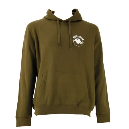 Sweat Keiler Hunter kaki 50% coton 50% logo 1