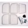 Option Fly kit cage IATA - Grilles avec visserie - Transport animaux par avion