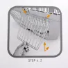 Option Fly kit cage IATA - Grilles avec visserie - Transport animaux par avion