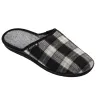 Chaussons mules Walter gris homme | Confort Airflex Made in France