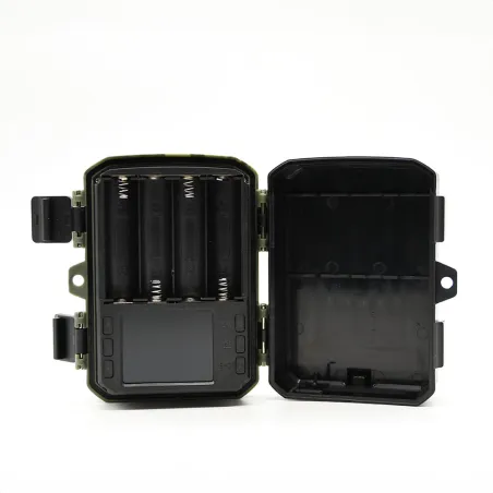 Lot de 2 caméras de chasse LED noires – Détection et vision nocturne