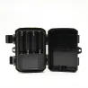 Lot de 2 caméras de chasse LED noires – Détection et vision nocturne