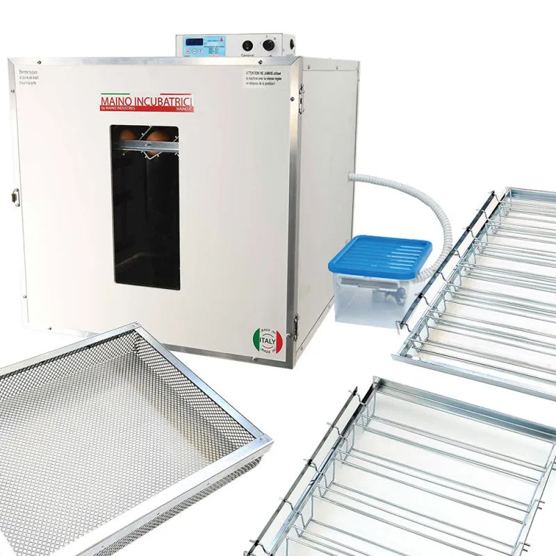 Kit couveuse évo tiroirs poule et oie + 1 panier + humidificateur Kit couveuse évo tiroirs poule et oie + 1 panier + humidificateur